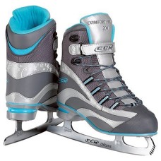 Коньки фигурные CCM C200 Silver/Blue