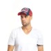 Бейсболка A&C Washington Capitals №8, красн.-син., 31320