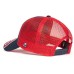 Бейсболка A&C Washington Capitals №8, красн.-син., 31320