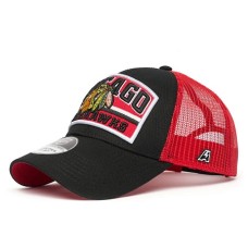 Бейсболка A&C Chicago Blackhawks, чёрн.-красн., 31728