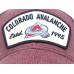 Бейсболка A&C Colorado Avalanche, бордо-син., 31149