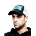 Бейсболка A&C San Jose Sharks, бело-чёрно-зелён., 28129