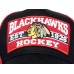 Бейсболка A&C Chicago Blackhawks, чёрно-красн. 28132