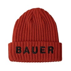 Шапка Bauer S24 RIBBED TOQUE FIRE RED SR
