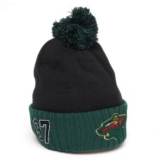 Шапка A&C Minnesota Wild №97 чёрно-зелён. 59297