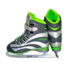Коньки фигурные CCM C200 Silver/ Light Green